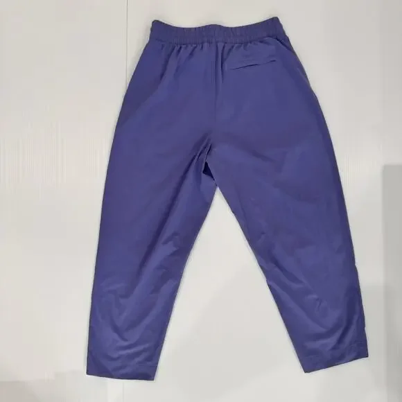 Athleta Arrival Cropped Pants Purple Women's 6 Athleisure Minimalist Travel - Picture 14 of 16